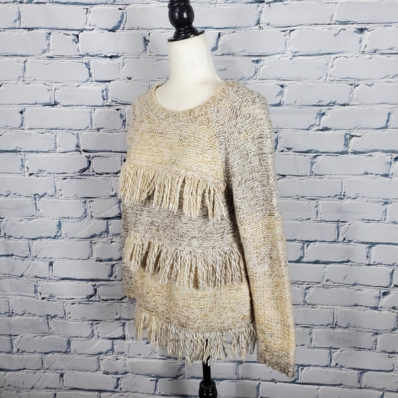Soft Joie Tanis Fringe Knit Sweater - Picture 3 of 7